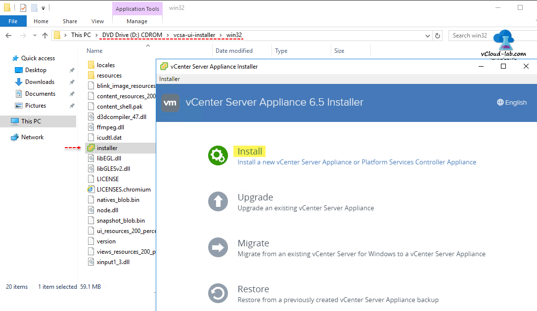 vmware vcenter server appliance 6.5